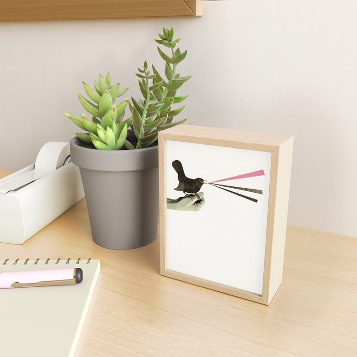 Bird in the Hand Mini Art Print Gallery Image 2