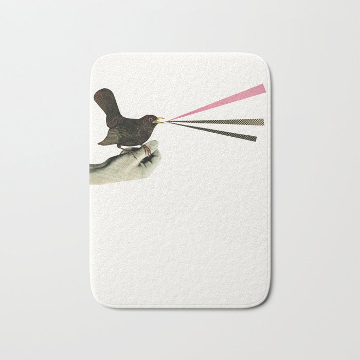 Bird in the Hand Bath Mat Gallery Image 1