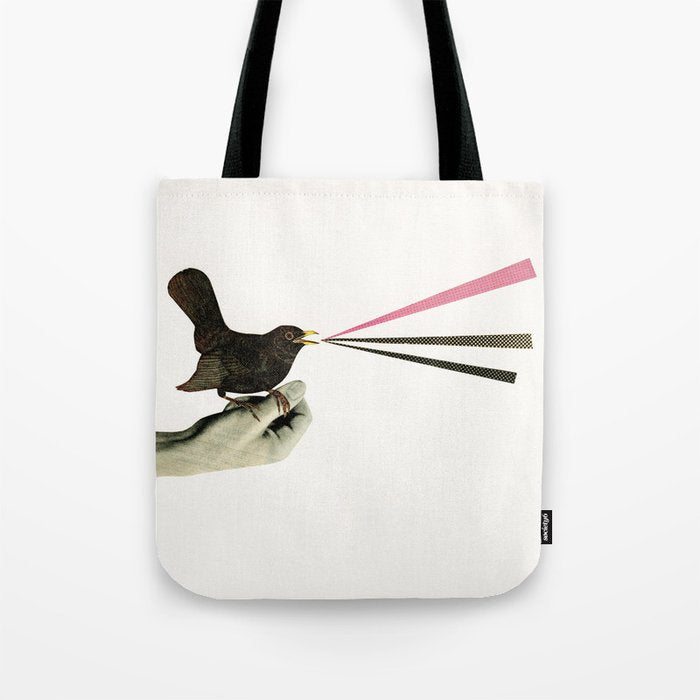 Bird in the Hand Tote Bag Gallery Image 1