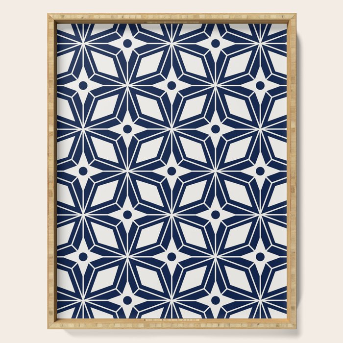Starburst - Navy Serving Tray Gallery Image 1