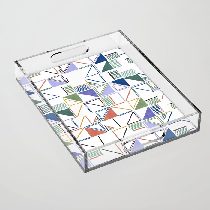 Abstract forms of lines 77G Acrylic Tray Gallery Image 1