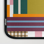 Retro Plaid Patchwork Collage Laptop Sleeve Gallery Image 3