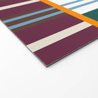 Retro Plaid Patchwork Collage Welcome Mat Gallery Image 2
