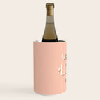 We Rise By Lifting Others - Blush & Gold Wine Chiller Gallery Image 2