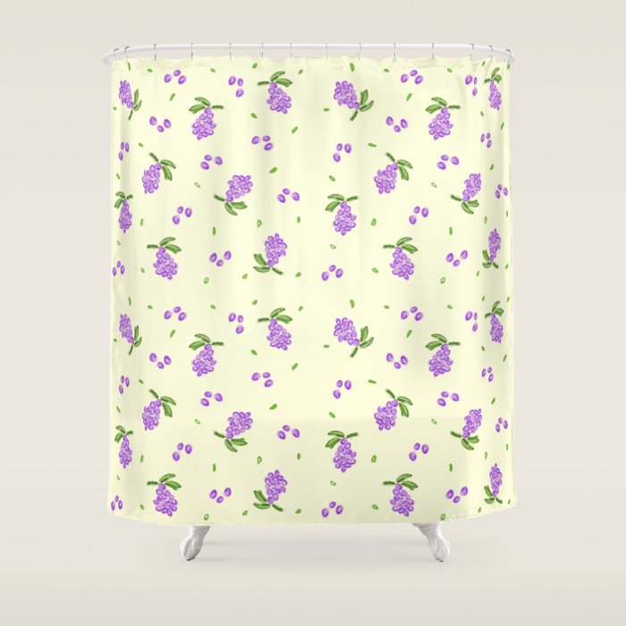 Lilac Blooms Shower Curtain Gallery Image 1