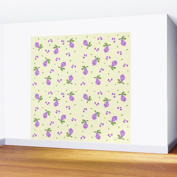 Lilac Blooms Wall Mural Gallery Image 2