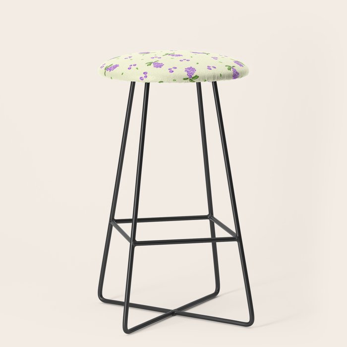 Lilac Blooms Stool Gallery Image 1