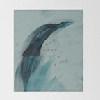 "One Wave At A Time" Throw Blanket Gallery Image 2