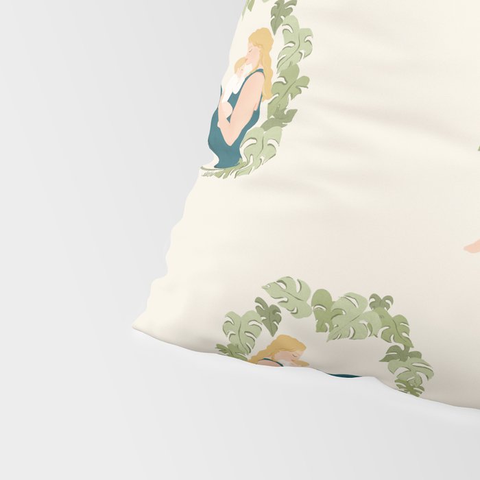 Maternal Bond (Blond) Pillow Sham Gallery Image 4