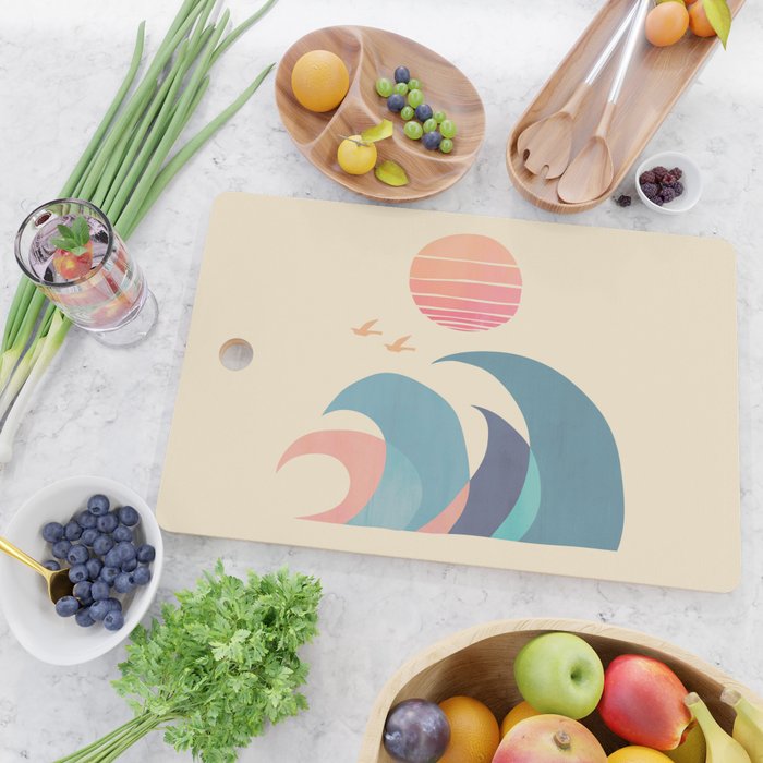 Ocean call Cutting Board Gallery Image 2