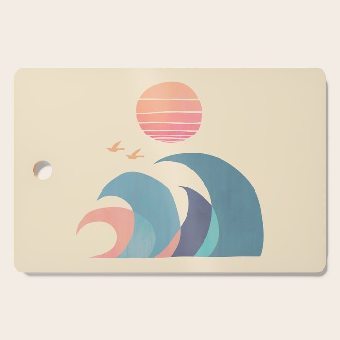 Ocean call Cutting Board Gallery Image 1