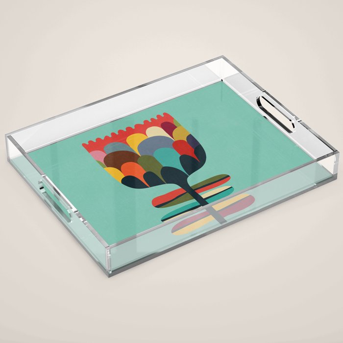 Flower Poet Acrylic Tray Gallery Image 1