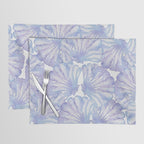 Shell Ya Later - Purple Seashell Pattern Placemat Gallery Image 1