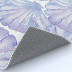 Shell Ya Later - Purple Seashell Pattern Rug Gallery Image 4