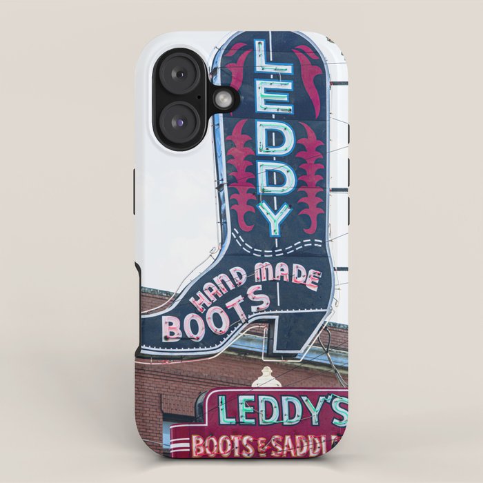 Leddy Boots Fort Worth Texas Stockyards iPhone Case Gallery Image 1
