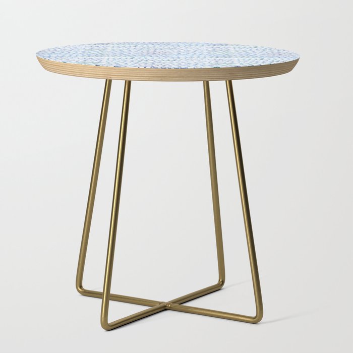Watercolor Waves Side Table Gallery Image 1