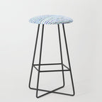 Watercolor Waves Stool Gallery Image 1