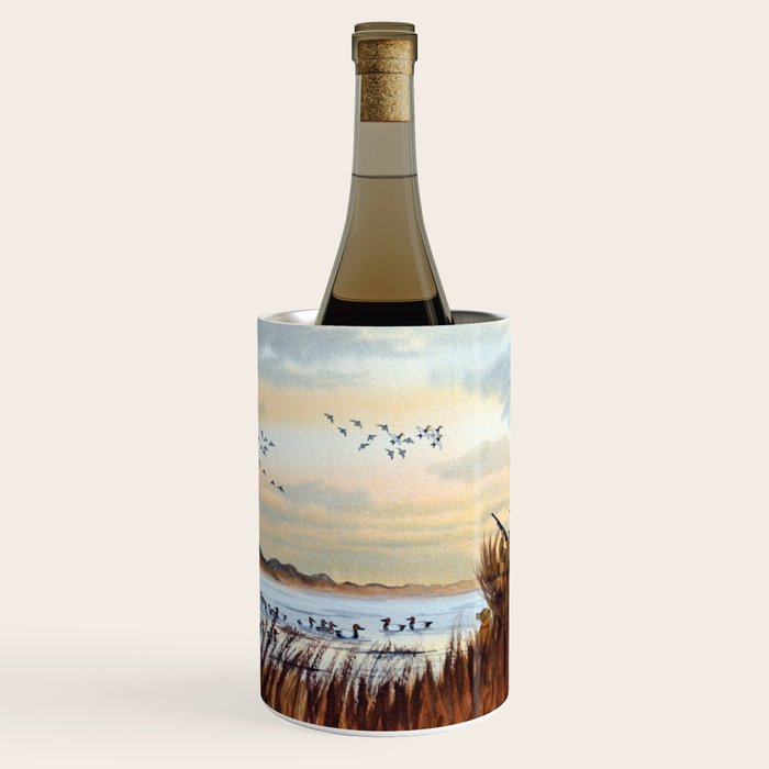 Duck Hunting Season Begins For The Canvasback Wine Chiller Gallery Image 1