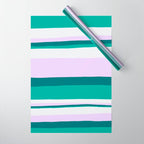 Hermosa, sunset stripes Wrapping Paper Gallery Image 1