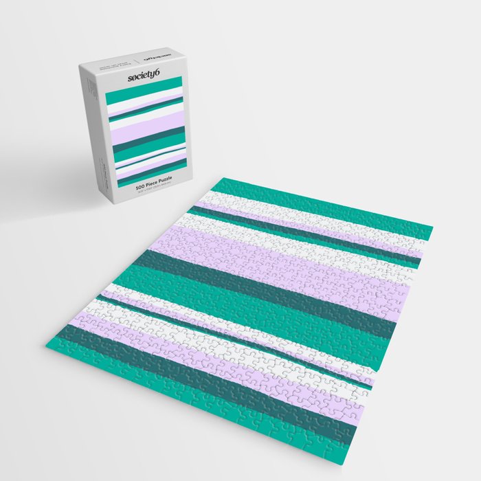 Hermosa, sunset stripes Jigsaw Puzzle Gallery Image 2