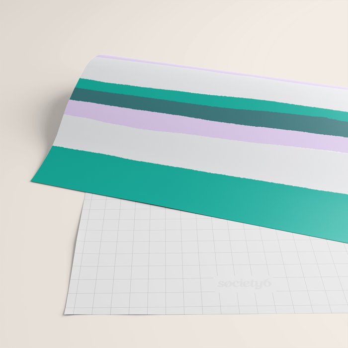 Hermosa, sunset stripes Wrapping Paper Gallery Image 2