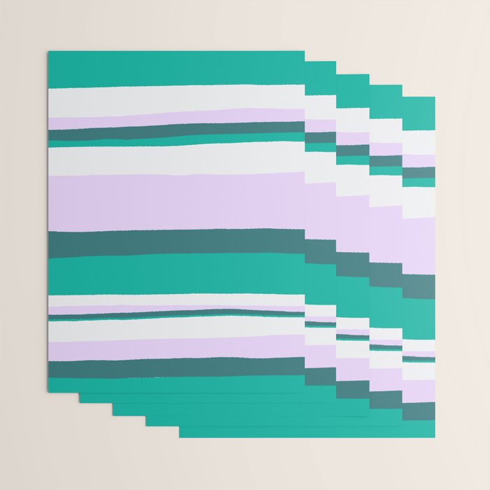 Hermosa, sunset stripes Wrapping Paper Gallery Image 3