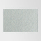 Ditsy Toile Floral - Aquamarine Rug Gallery Image 2