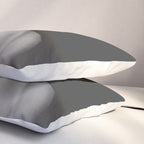 Night Garden Black and White Pillow Sham Gallery Image 3