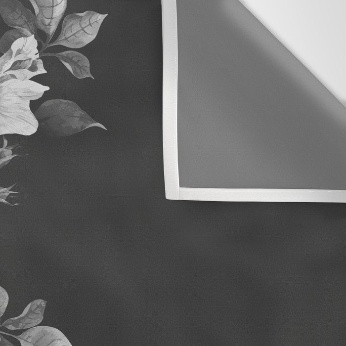 Night Garden Black and White Wall Tapestry Gallery Image 3