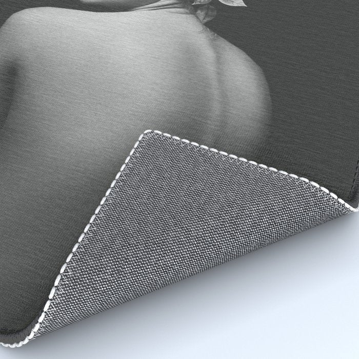 Night Garden Black and White Rug Gallery Image 4