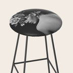 Night Garden Black and White Stool Gallery Image 2