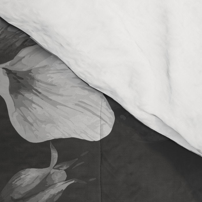 Night Garden Black and White Comforter Gallery Image 4
