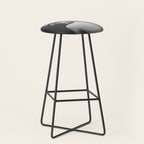 Night Garden Black and White Stool Gallery Image 1
