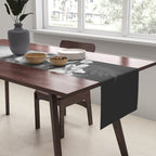 Night Garden Black and White Table Runner Gallery Image 2