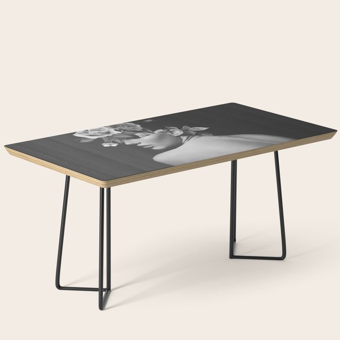 Night Garden Black and White Coffee Table Gallery Image 1