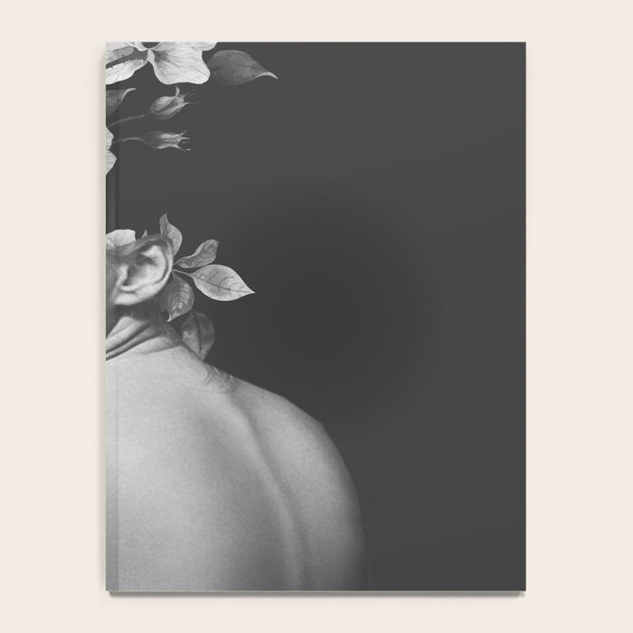 Night Garden Black and White Notebook Gallery Image 4