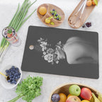 Night Garden Black and White Cutting Board Gallery Image 2
