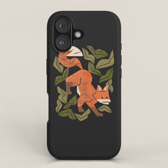 Fox In The Brush iPhone Case Gallery Image 1