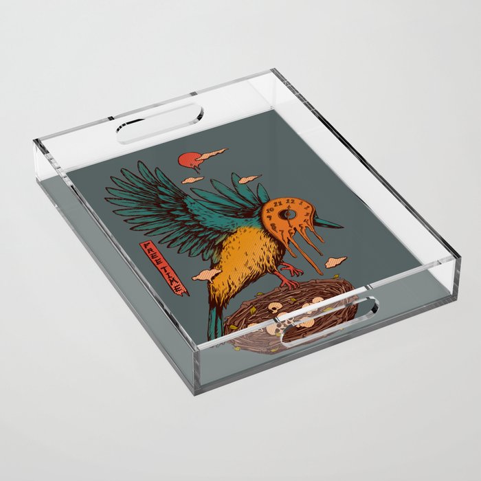 Free Time Acrylic Tray Gallery Image 1