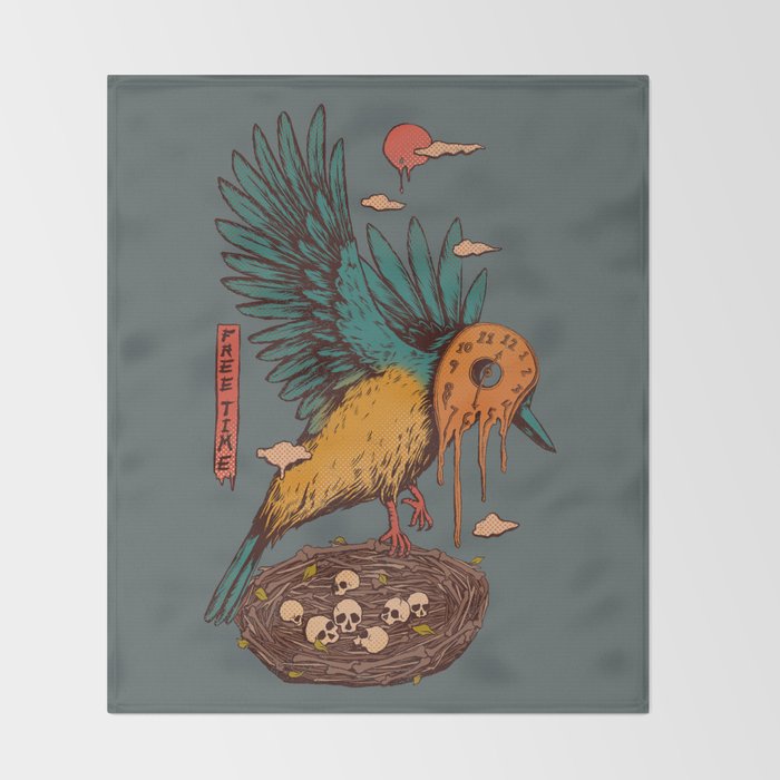 Free Time Throw Blanket Gallery Image 2
