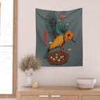 Free Time Wall Tapestry Gallery Image 2