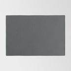 Cool Tone Grey Solid Color Rug Gallery Image 2
