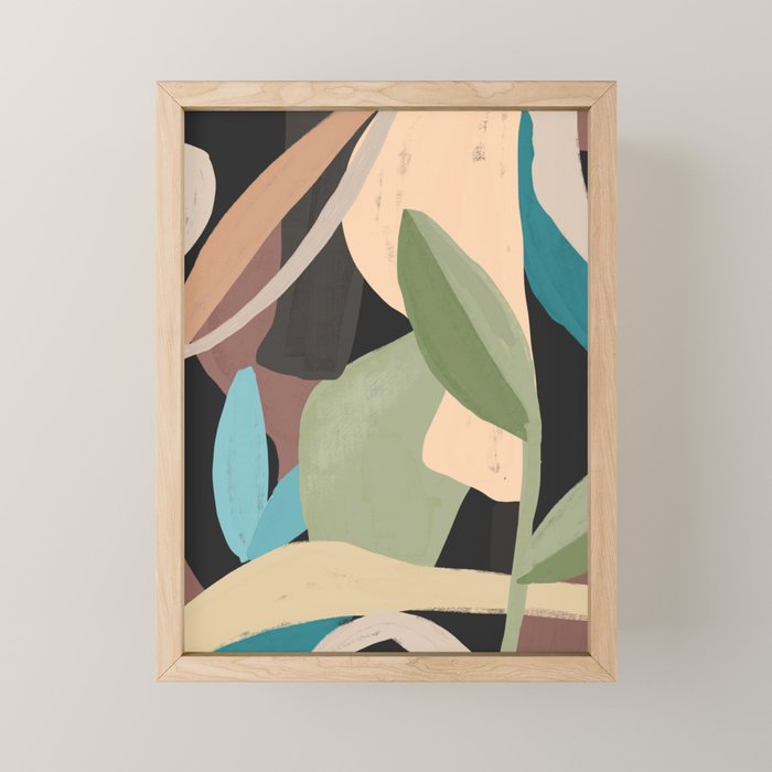 movement of nature 2 Mini Art Print Gallery Image 1