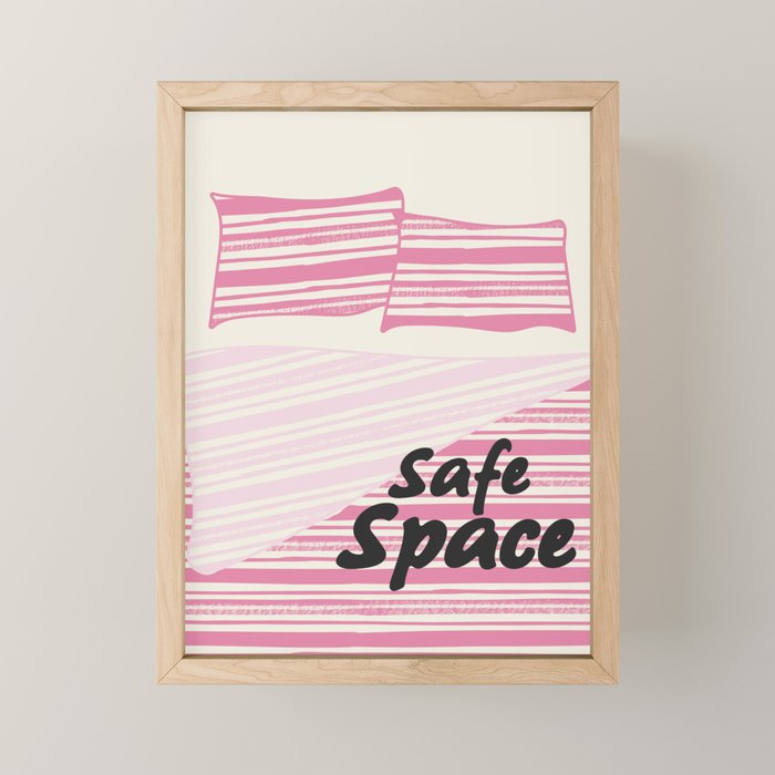 Safe Space Mini Art Print Gallery Image 1
