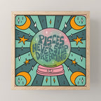 Pisces Crystal Ball Mini Art Print Gallery Image 1