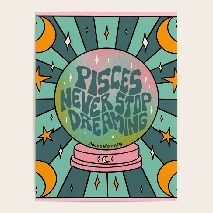 Pisces Crystal Ball Poster Gallery Image 4