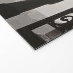1920 Woman at the Gate, Eiffel Tower black and white photography / jazz age black & white photograph Welcome Mat Gallery Image 2