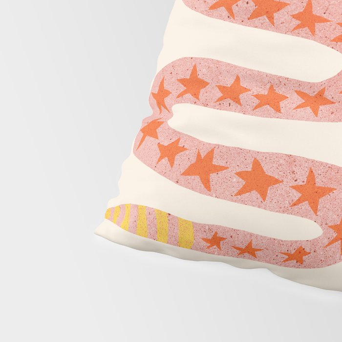 Abstraction_LITTLE_KING_COBRA_SNAKE_CUTE_ADORABLE_POP_ART_0916A Pillow Sham Gallery Image 4