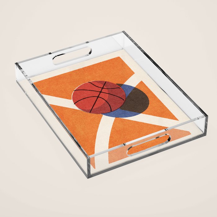 BALLS / Basketball - indoor II Acrylic Tray Gallery Image 1