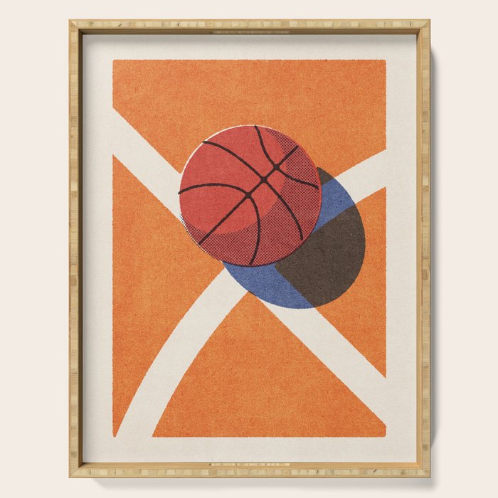 BALLS / Basketball - indoor II Serving Tray Gallery Image 1